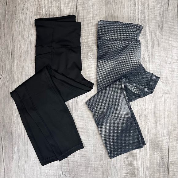 Under Armour Avia Workout Lot Black/Gray Capri/Full Length Leggings Small WMNS - Picture 1 of 11